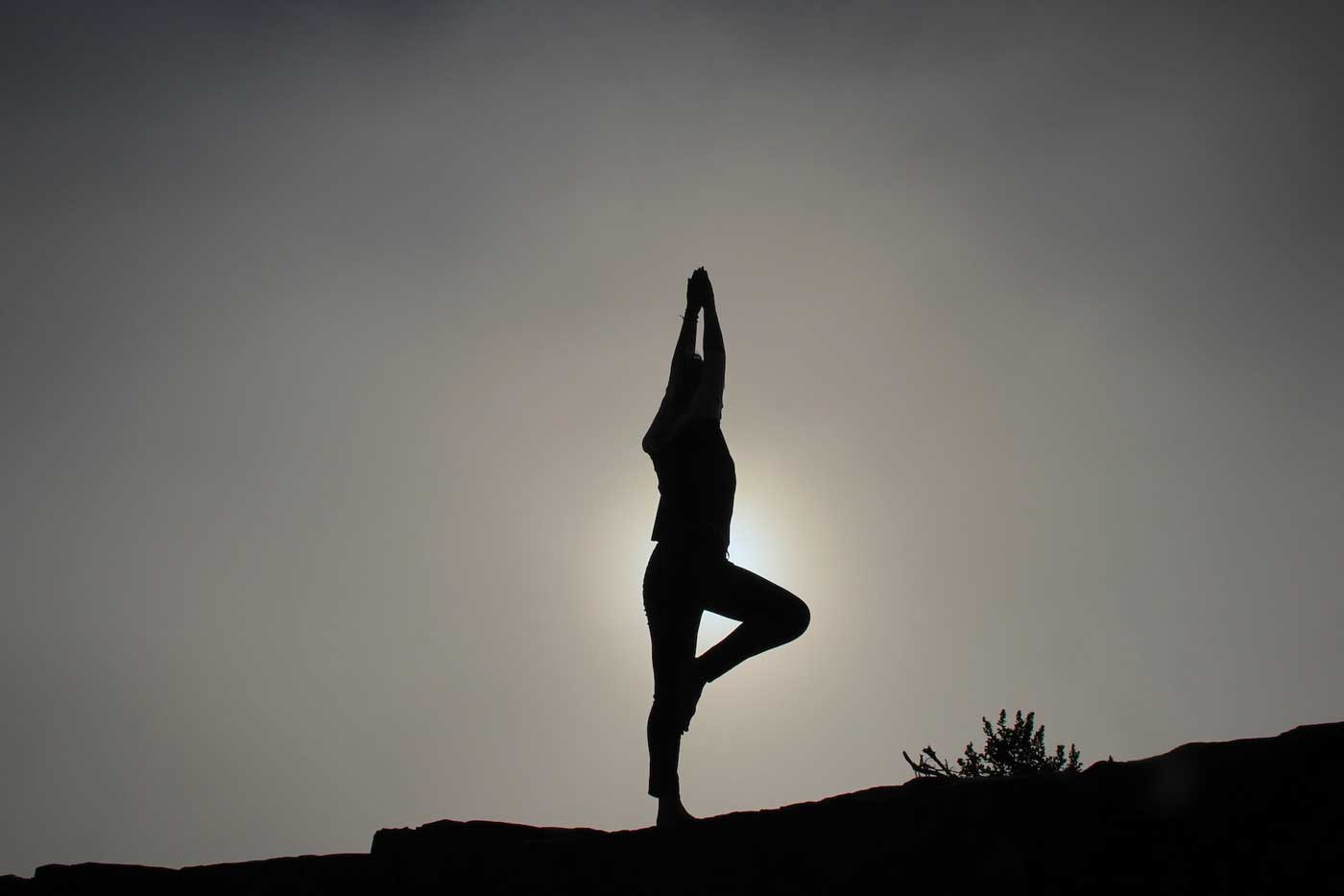 Standing pigeon pose