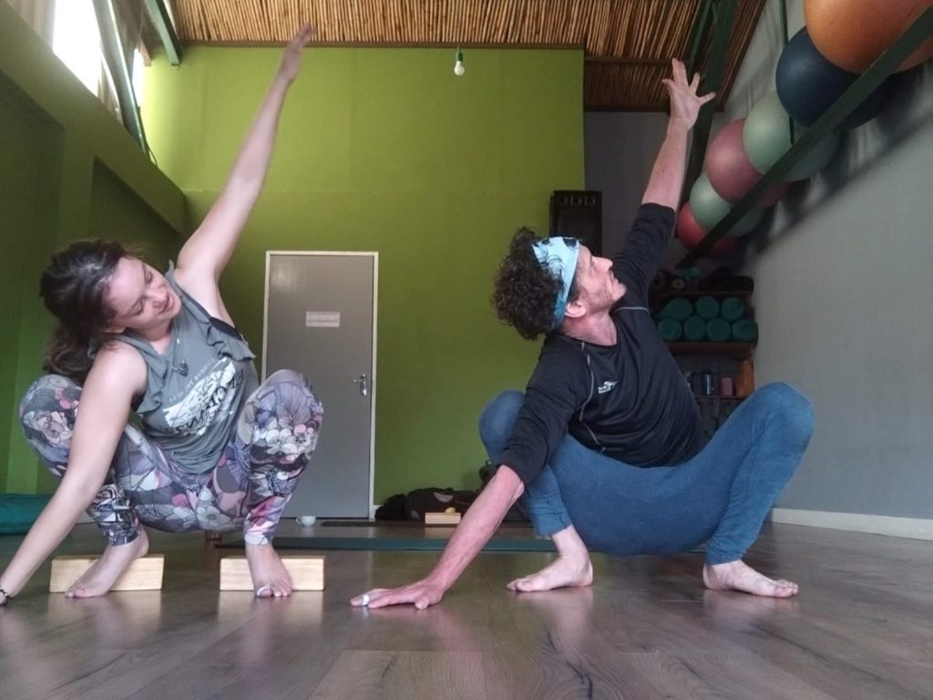 Joff private yoga class